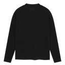Essentials Fear Of God SS26 Classic Long Sleeve Tee In Vintage Black/White