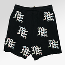 Mixed Emotions Black "ME" Logo Shorts