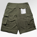 Purple Brand Woven Cargo Shorts In Military Green