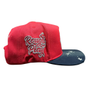 ROUGHPLAY - VINTAGE SNAPBACK (RED/SILVER)