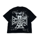 Mixed Emotions "Chaos" Tee In Black