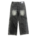 Mixed Emotions Grey "Stone" Baggy Jeans