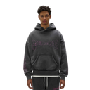 Purple Brand Arched Gothic Hoodie