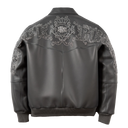Pelle Pelle Shoulder Crest Jacket In Grey