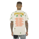 Cult of Individuality T-SHIRT SHORT SLEEVE CREW NECK TEE "PANTERA 420" IN CREAM