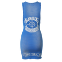 Lost Intricacy Blue Thunderbolt Dress