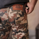 Camo Embellished Kids Baggy Denim