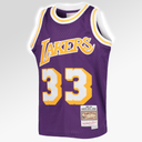 NBA Swingman Jersey Lakers 83 Kareem Abdul-Jabbar