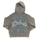 Mixed Emotions Grey “Rhinestone” Hoodie