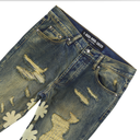 Lost Shdws Dstry Denim In Bone