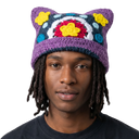 Arkyve X Steven Harrington "Getting Away" Crochet Cat Hat