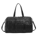 Von Dutch Embroidered Chopper Duffle Bag - Black