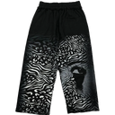 Mixed Emotions Black "Striped" Sweatpants