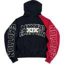 Mixed Emotions Red "Split Decision" Hoodie