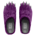 Bravest Studios Purple Bear Claw Mules