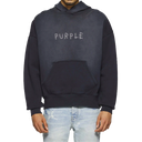 Purple Brand Studded Scratch Hoodie