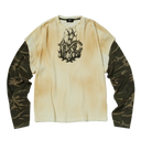 Tc HellFire Layered T-Shirt In Camo/White