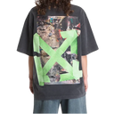 Off-White Bacco Arrow Skate S/S Tee in Vintage Black