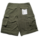 Purple Brand Woven Cargo Shorts In Military Green