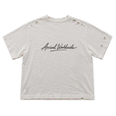 ARRIVAL FU DESTROYED TEE (WHITE)
