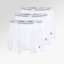 Polo Ralph Lauren Cotton Wicking Boxer Brief 3-Pack - White