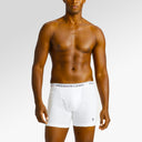 Polo Ralph Lauren Cotton Wicking Boxer Brief 3-Pack - White