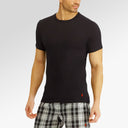 Polo Ralph Lauren Slim Fit Wicking Crew 3-Pack - Black