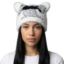 Arkyve X Steven Harrington "Palm Tree" Mohair Cat Hat