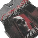 Godspeed Fate’s Doorstep Sleeveless T-shirt (Grey Wash)