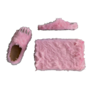 Bravest Studios Pink Bear Claw Mules