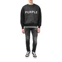 Purple Brand Wordmark Crewneck