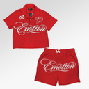 Mixed Emotions Red Signature Shorts