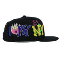 HEATKLUB  NYC RICH N!&&A FITTED (navy) BUSSDOWN