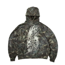 HotHeaded Riding Skull Hoodie In Camo
