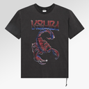 Ksubi Venom Ekcess SS Tee In Faded Black