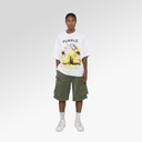 Purple Brand Woven Cargo Shorts In Military Green