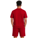 Coogi Light Weight Sweater Knit Red Alert Short Set