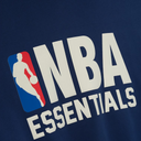 Essentials Fear of God x NBA Navy Sport Hoodie In Navy Blue
