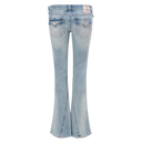 True Religion Joey Low Rise Flap Flare Jean