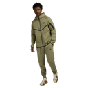 Nike Tech Men's Full-Zip Windrunner Suit In Olive Green