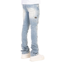 Guapi Aqua Blue Spider Denim