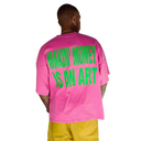 Fly Geenius Money Making Art Tee in Pink