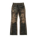Snake Boot Pants In Washed Black
