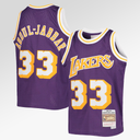 NBA Swingman Jersey Lakers 83 Kareem Abdul-Jabbar