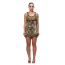 Lost Intricacy Twin Tiger Camo Dress