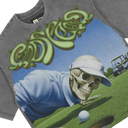 Godspeed Green Reaper T-Shirt (Grey Wash)
