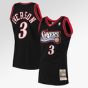 NBA Dark Jersey 76ers 1997 Allen Iverson