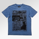 Purple Brand Textured SS Tee Authentic Blue