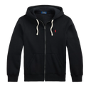 Polo Ralph Lauren Fleece Full-Zip Hoodie In Black
