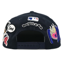 HEATKLUB Navy ODEE NYC SNAPBACK (BUSSDOWN)